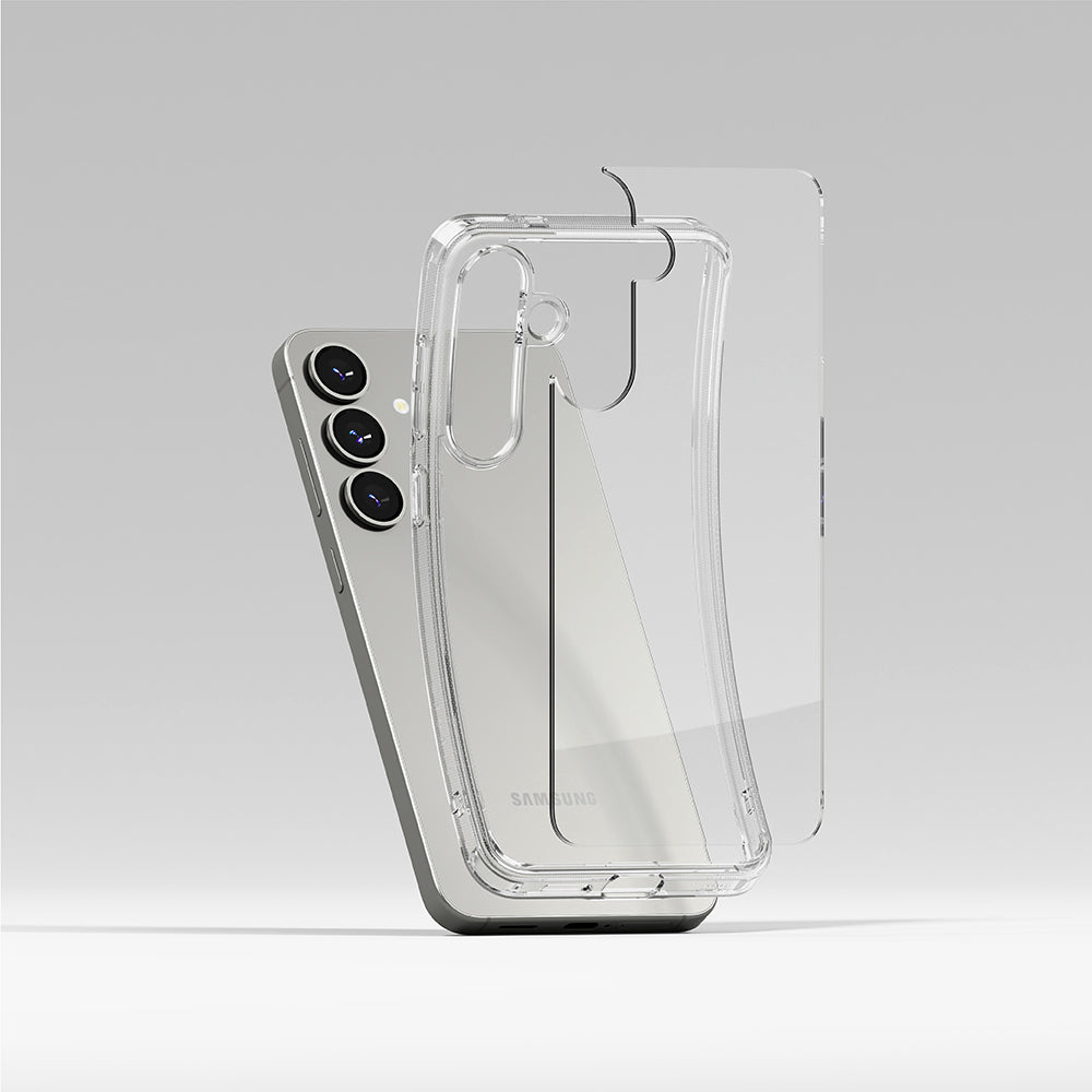 Coque pour Samsung Galaxy S25 S931, Ringke, Fusion, Transparente