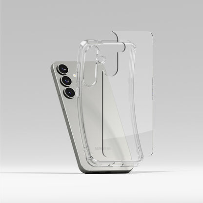Coque pour Samsung Galaxy S25 S931, Ringke, Fusion, Transparente