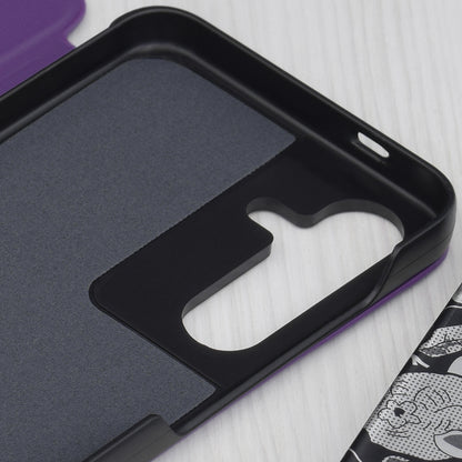 Coque pour Samsung Galaxy S25 S931, Techsuit, eFold, Violet