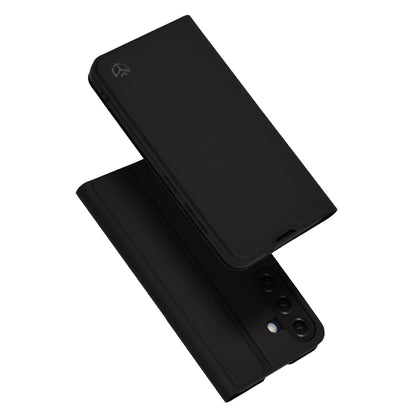 Hülle für Samsung Galaxy S25 S931, Techsuit, Magskin Book, Schwarz