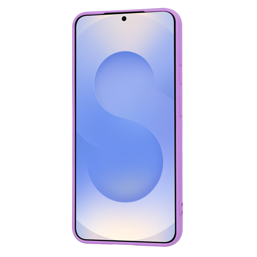 Hülle für Samsung Galaxy S25 S931, Techsuit, SoftFlex, Lila