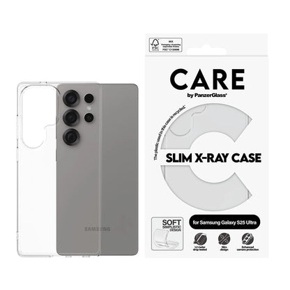 Hülle für Samsung Galaxy S25 Ultra S938, PanzerGlass, modisch, transparent