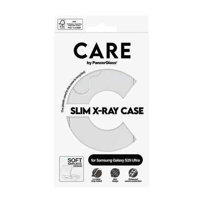 Hülle für Samsung Galaxy S25 Ultra S938, PanzerGlass, modisch, transparent