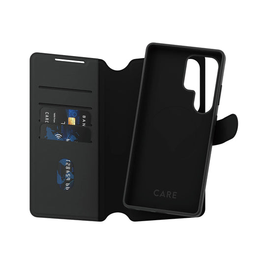 Hoes voor Samsung Galaxy S25 Ultra S938, PanzerGlass, Care Feature Tango Two-in-One, Zwart