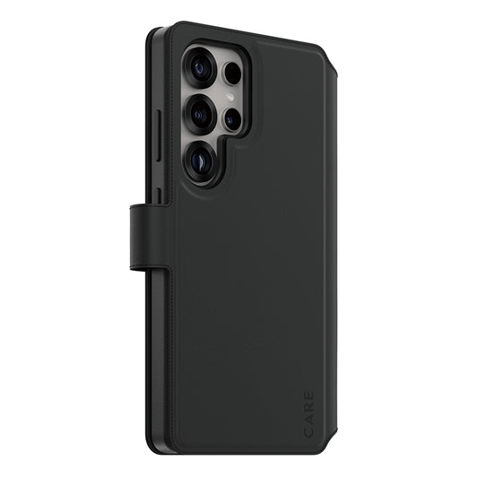 Hoes voor Samsung Galaxy S25 Ultra S938, PanzerGlass, Care Feature Tango Two-in-One, Zwart