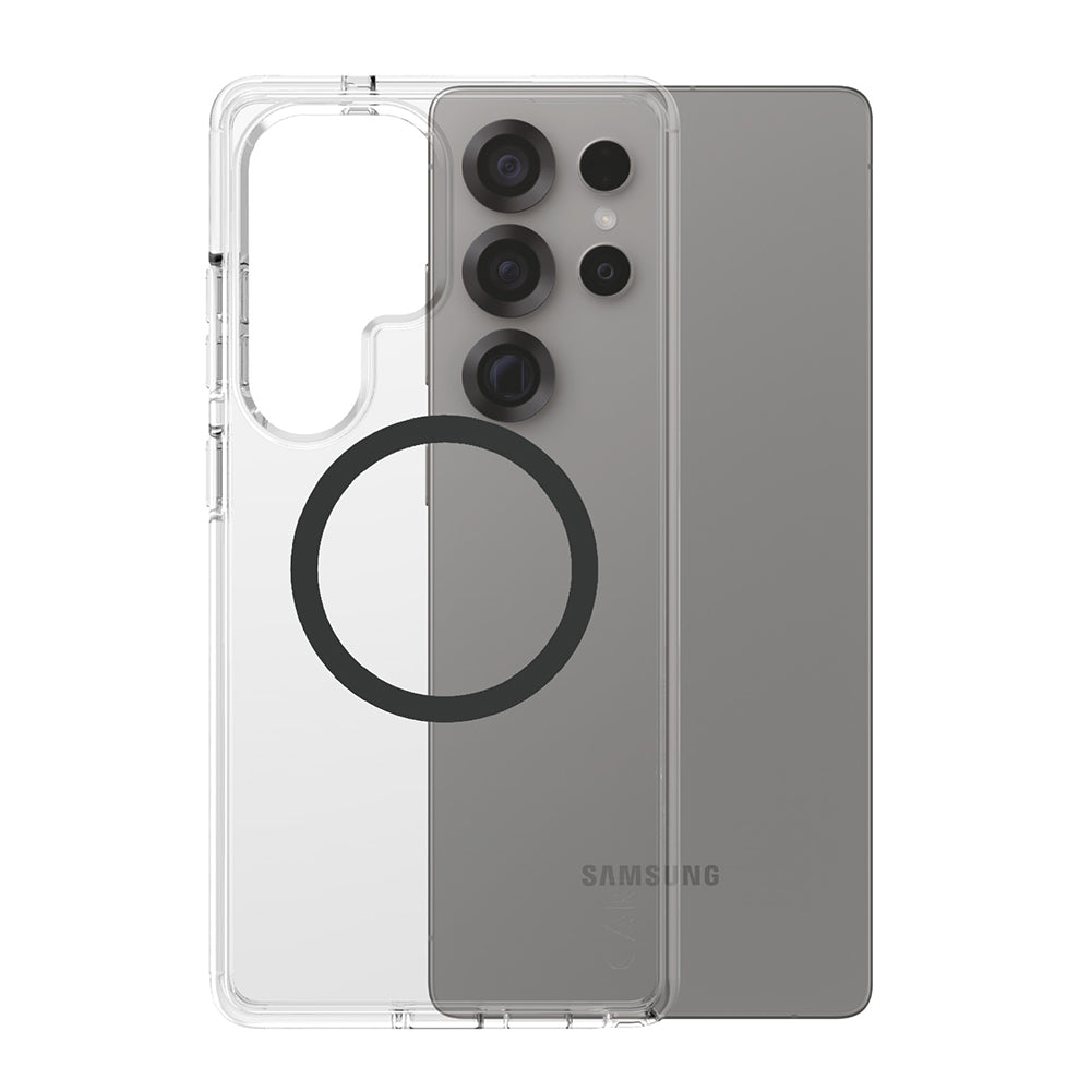 Étui pour Samsung Galaxy S25 Ultra S938, PanzerGlass, Care Urban Combat, Transparent Noir
