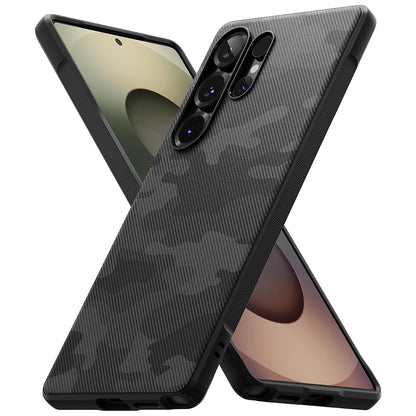 Étui pour Samsung Galaxy S25 Ultra S938, Ringke, Design Onyx, Camouflage