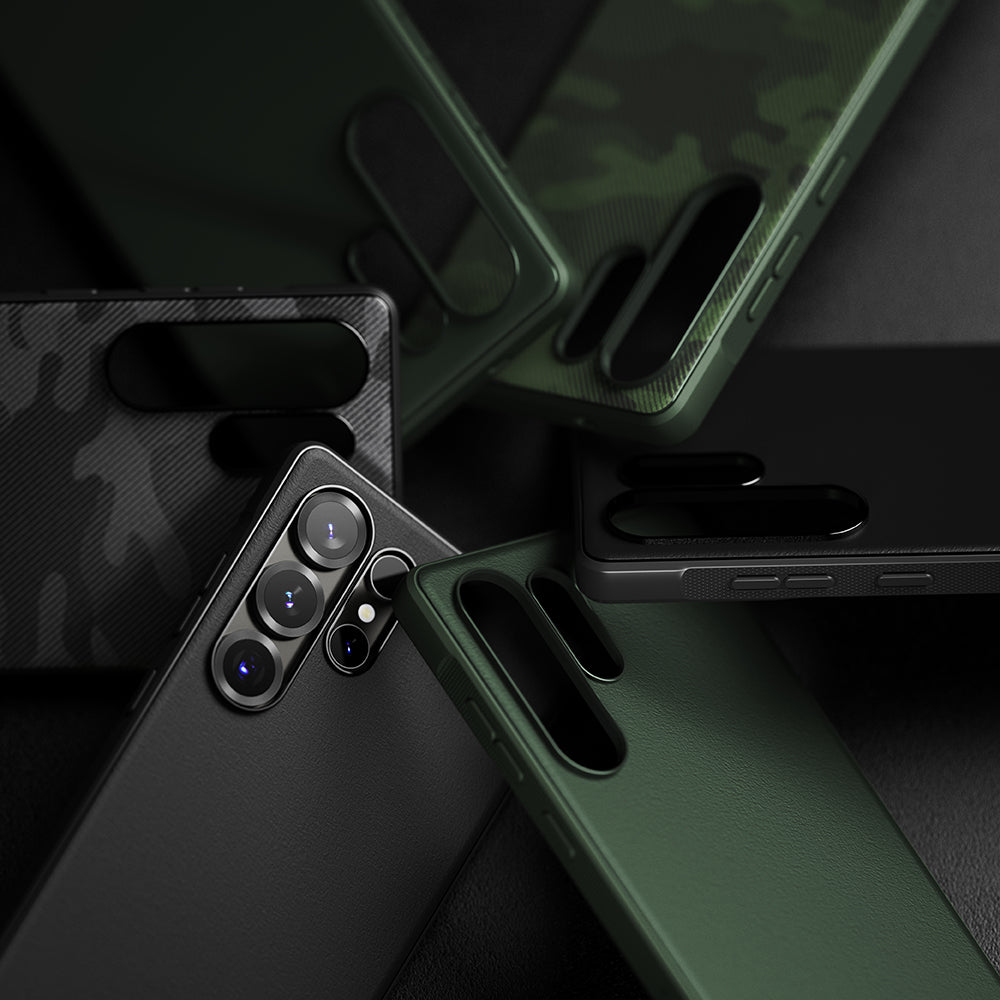 Étui pour Samsung Galaxy S25 Ultra S938, Ringke, Design Onyx, Camouflage