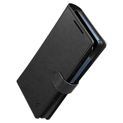 Étui pour Samsung Galaxy S25 Ultra S938, Spigen, Wallet S, Noir ACS09124