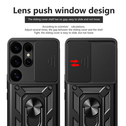 Coque pour Samsung Galaxy S25 Ultra S938, Techsuit, CamShield, Vert
