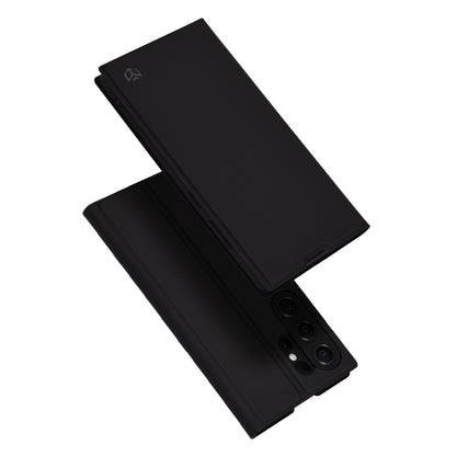 Hoes voor Samsung Galaxy S25 Ultra S938, Techsuit, Magskin Book, Zwart