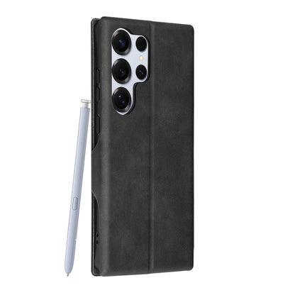Coque pour Samsung Galaxy S25 Ultra S938, Techsuit, Safe Wallet Plus, Noire