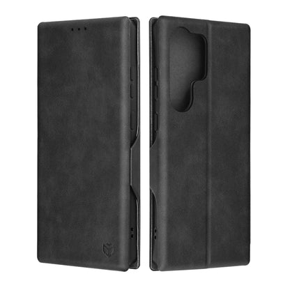 Coque pour Samsung Galaxy S25 Ultra S938, Techsuit, Safe Wallet Plus, Noire