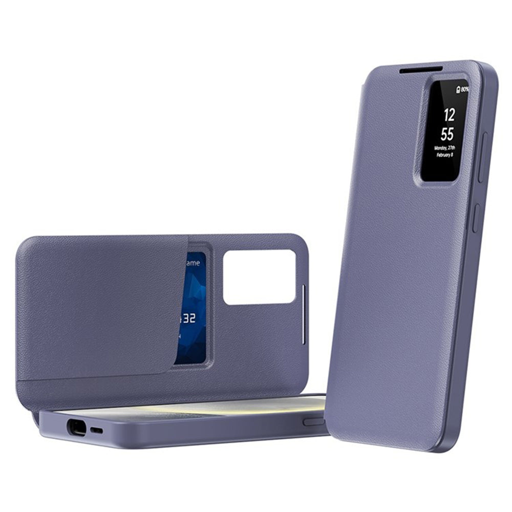 Coque pour Samsung Galaxy S25 Ultra S938, Techsuit, SmartView, Violet