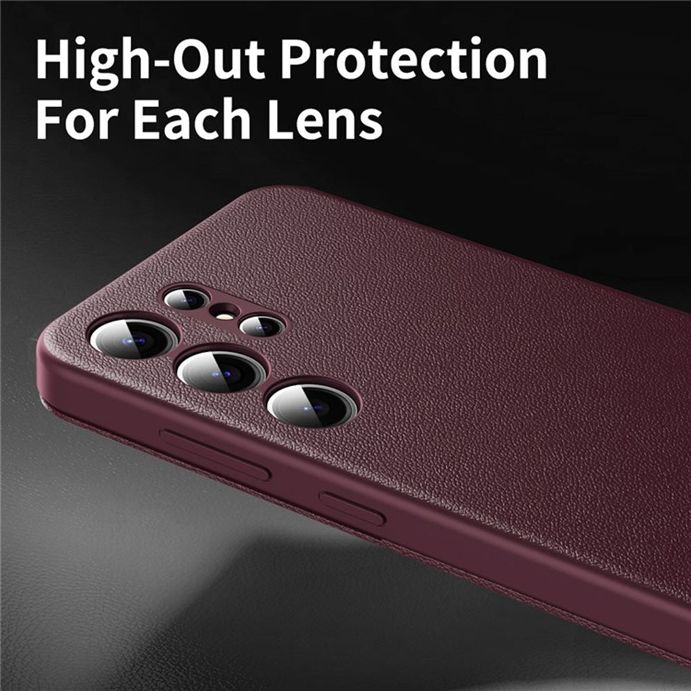 Coque pour Samsung Galaxy S25 Ultra S938, Techsuit, SmartView, Rouge