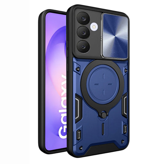 Hülle für Samsung Galaxy S26 FE / S25 FE, Techsuit, CamGuard Pro, Blau