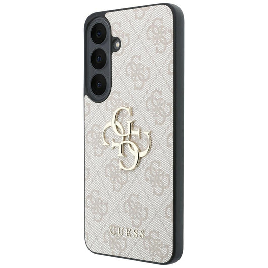 Hoes voor Samsung Galaxy S26 FE S741, Guess, 4G Metaallogo, Roze