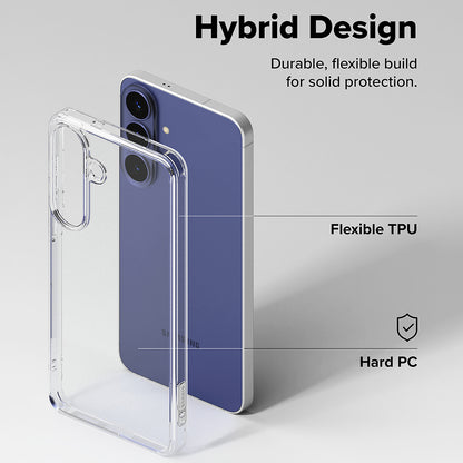 Coque pour Samsung Galaxy S26 FE S741, Ringke, Fusion, Transparente
