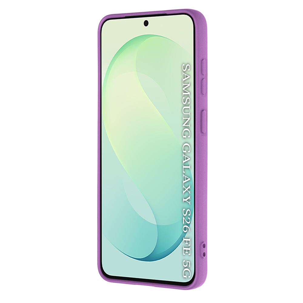 Hülle für Samsung Galaxy S26 FE S741 / S25 FE, Techsuit, SoftFlex, Lila
