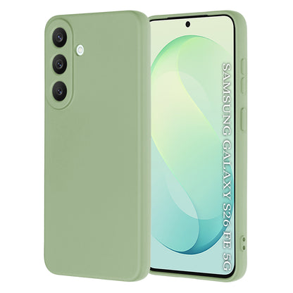 Coque pour Samsung Galaxy S26 FE S741 / S25 FE, Techsuit, SoftFlex, vert clair