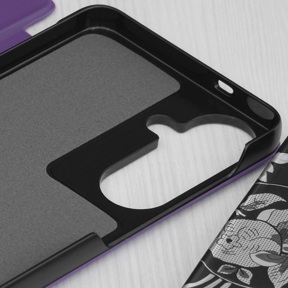 Étui pour Samsung Galaxy S26 FE S741, Techsuit, eFold, violet
