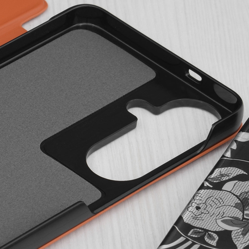 Hoesje voor Samsung Galaxy S26 FE S741, Techsuit, eFold, oranje