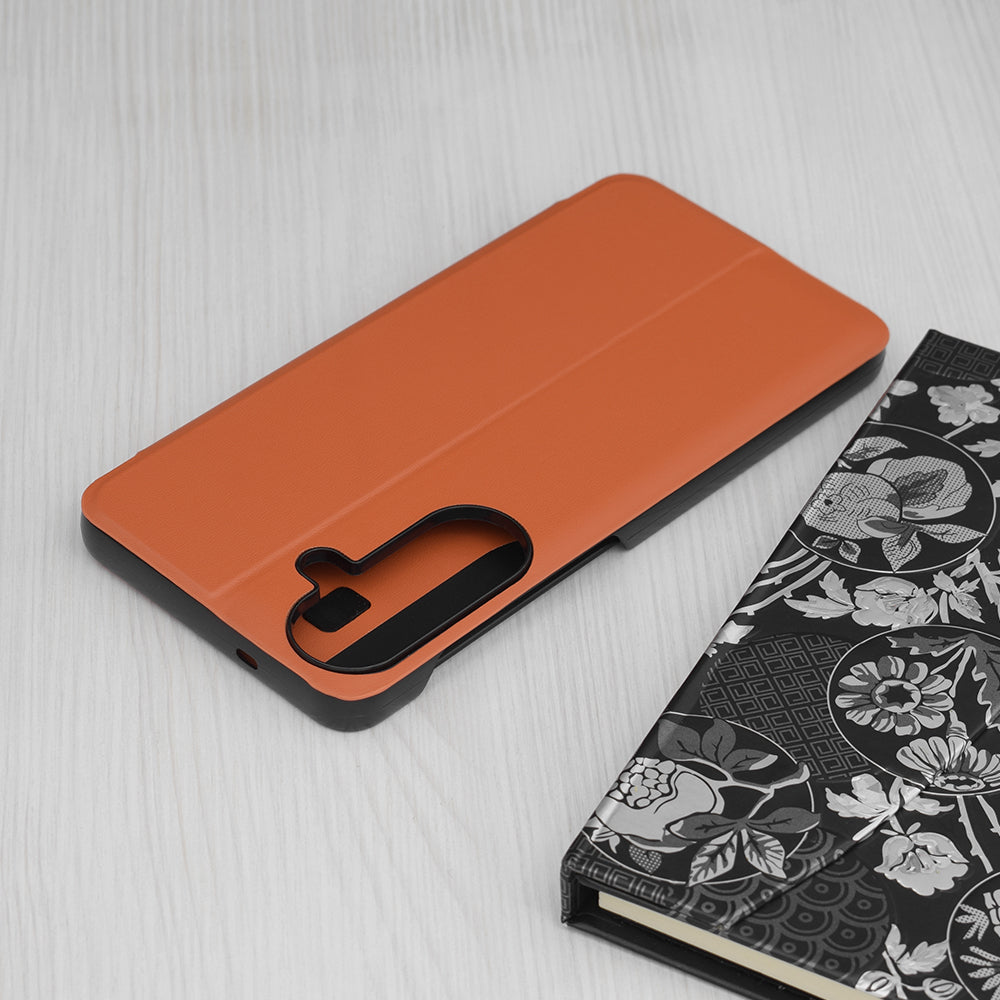 Hoesje voor Samsung Galaxy S26 FE S741, Techsuit, eFold, oranje