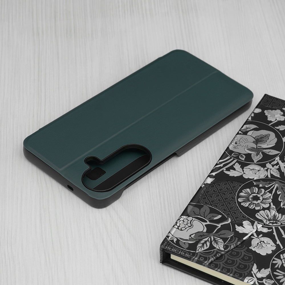 Hoesje voor Samsung Galaxy S26 FE S741, Techsuit, eFold, donkergroen