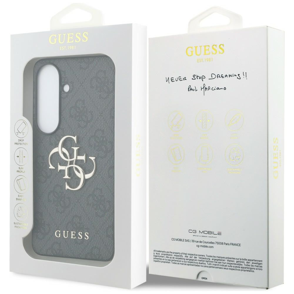 Hoes voor Samsung Galaxy S26 S942, Guess, 4G Big Logo, Zwart