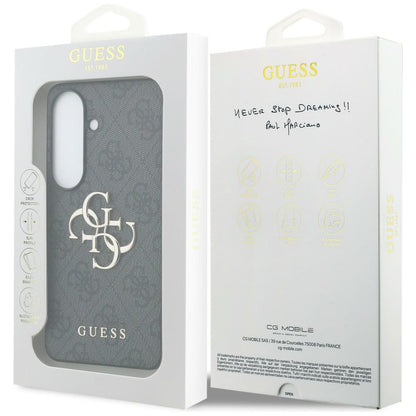 Hoes voor Samsung Galaxy S26 S942, Guess, 4G Big Logo, Zwart