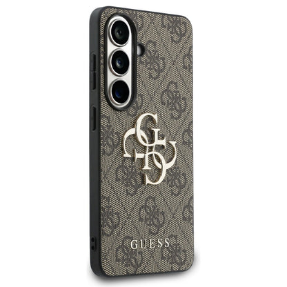 Case for Samsung Galaxy S26 Plus S947, Guess, 4G Big Logo, Brown