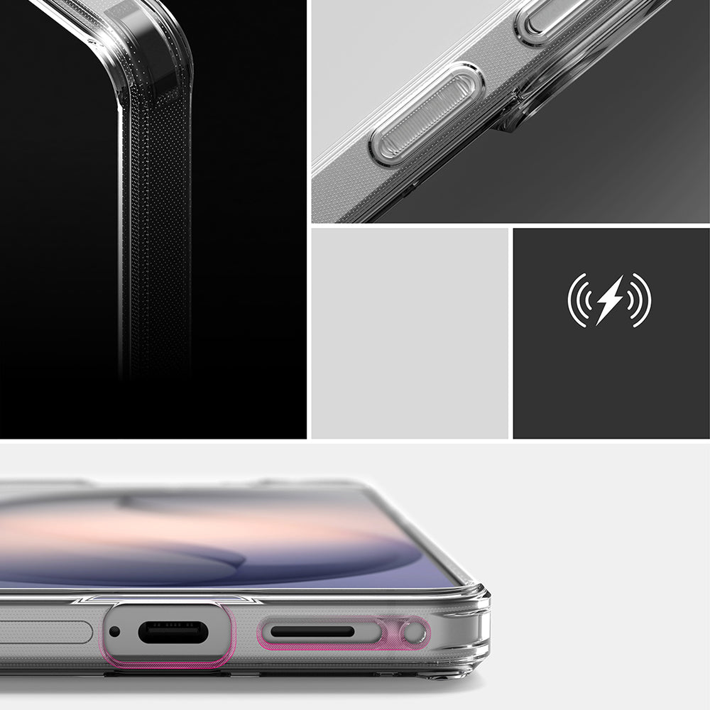 Hülle für Samsung Galaxy S26 Plus, Ringke, Fusion, Transparent