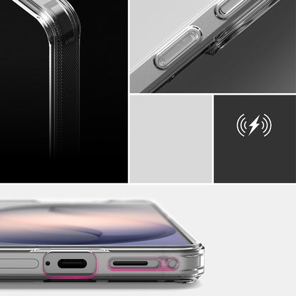 Hülle für Samsung Galaxy S26 Plus, Ringke, Fusion, Transparent