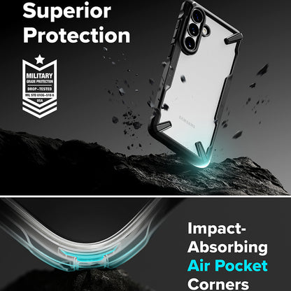 Étui pour Samsung Galaxy S26 Plus, Ringke, Fusion X, Noir