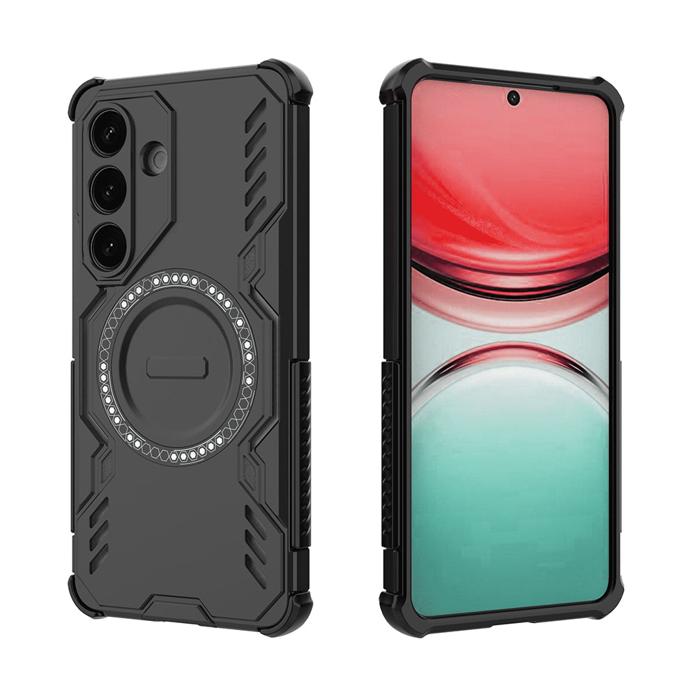 Étui MagSafe pour Samsung Galaxy S26 Plus, Techsuit, ArmorMag, Noir