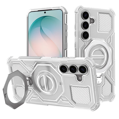 Étui pour Samsung Galaxy S26 Plus, Techsuit, Carbon Shield Pro, Blanc