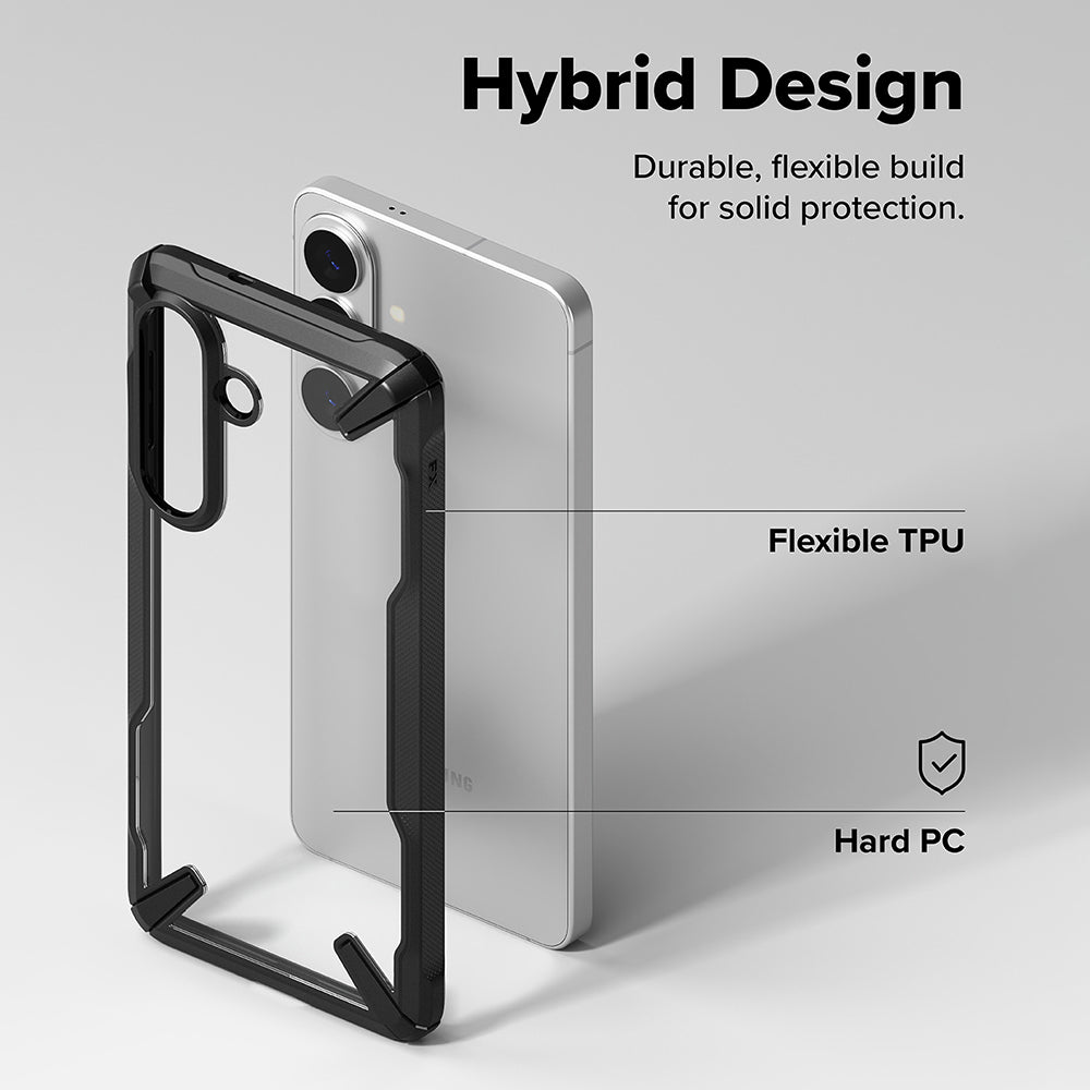 Étui pour Samsung Galaxy S26, Ringke, Fusion X, Noir