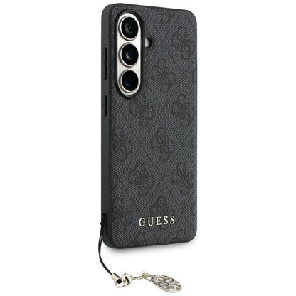 Case for Samsung Galaxy S26 S942, Guess, 4G Classic Logo Charm, Black