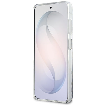 MagSafe hoesje voor Samsung Galaxy S26 S942, Guess, IML Leopard Pattern, Zwart