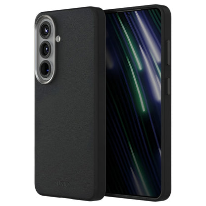 Étui pour Samsung Galaxy S26 S942, UNIQ, Lyden Leatherette, Noir