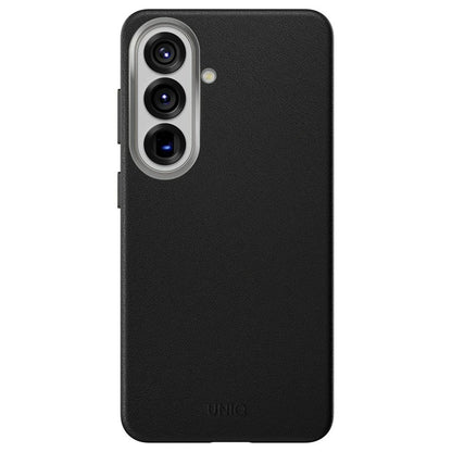Étui pour Samsung Galaxy S26 S942, UNIQ, Lyden Leatherette, Noir