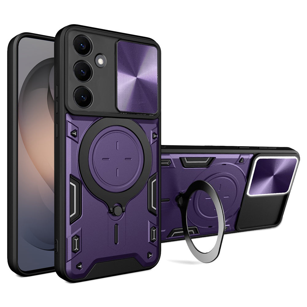 Coque pour Samsung Galaxy S26 S942, Techsuit, CamGuard Pro, Violet