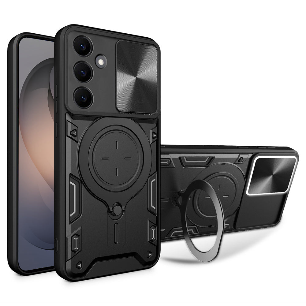 Case for Samsung Galaxy S26 S942, Techsuit, CamGuard Pro, Black