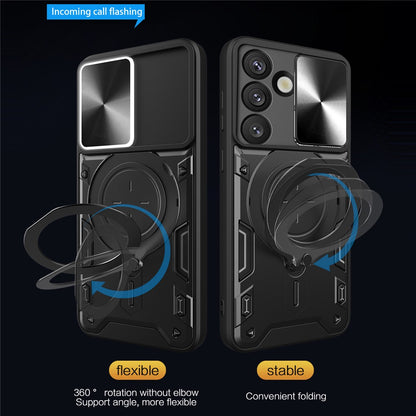 Case for Samsung Galaxy S26 S942, Techsuit, CamGuard Pro, Black