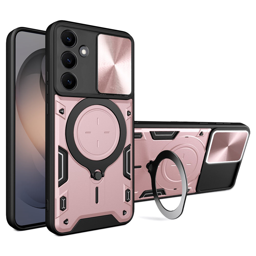 Hülle für Samsung Galaxy S26 S942, Techsuit, CamGuard Pro, Roségold
