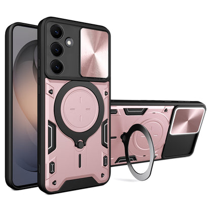 Hülle für Samsung Galaxy S26 S942, Techsuit, CamGuard Pro, Roségold