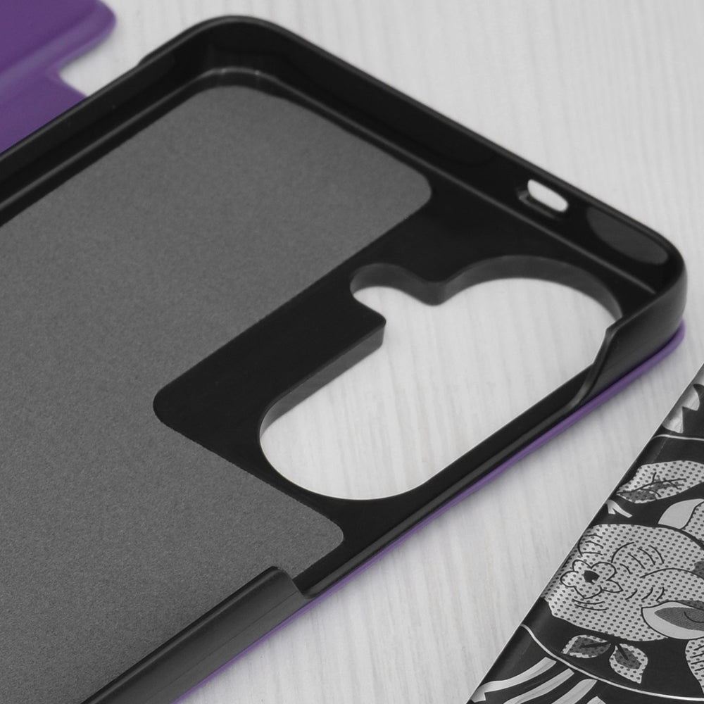 Hülle für Samsung Galaxy S26 S942, Techsuit, eFold, Lila