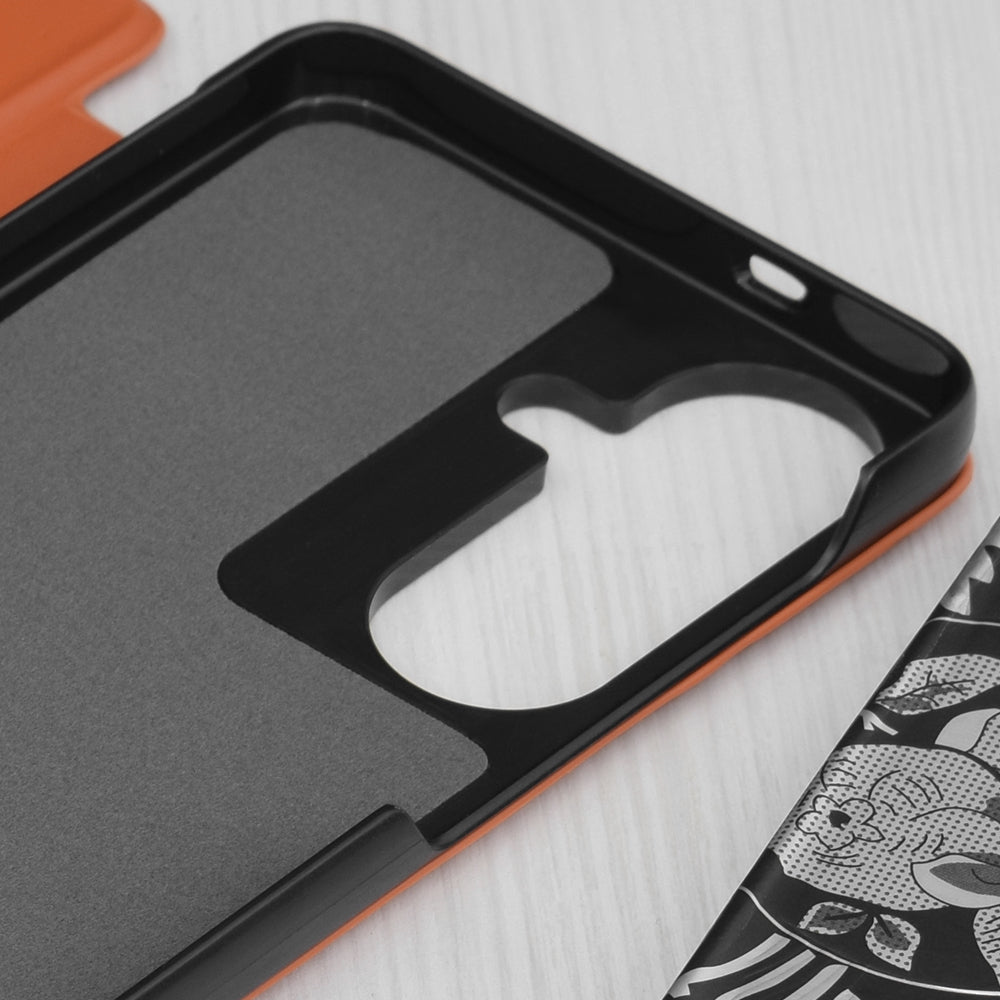 Étui pour Samsung Galaxy S26 S942, Techsuit, eFold, Orange