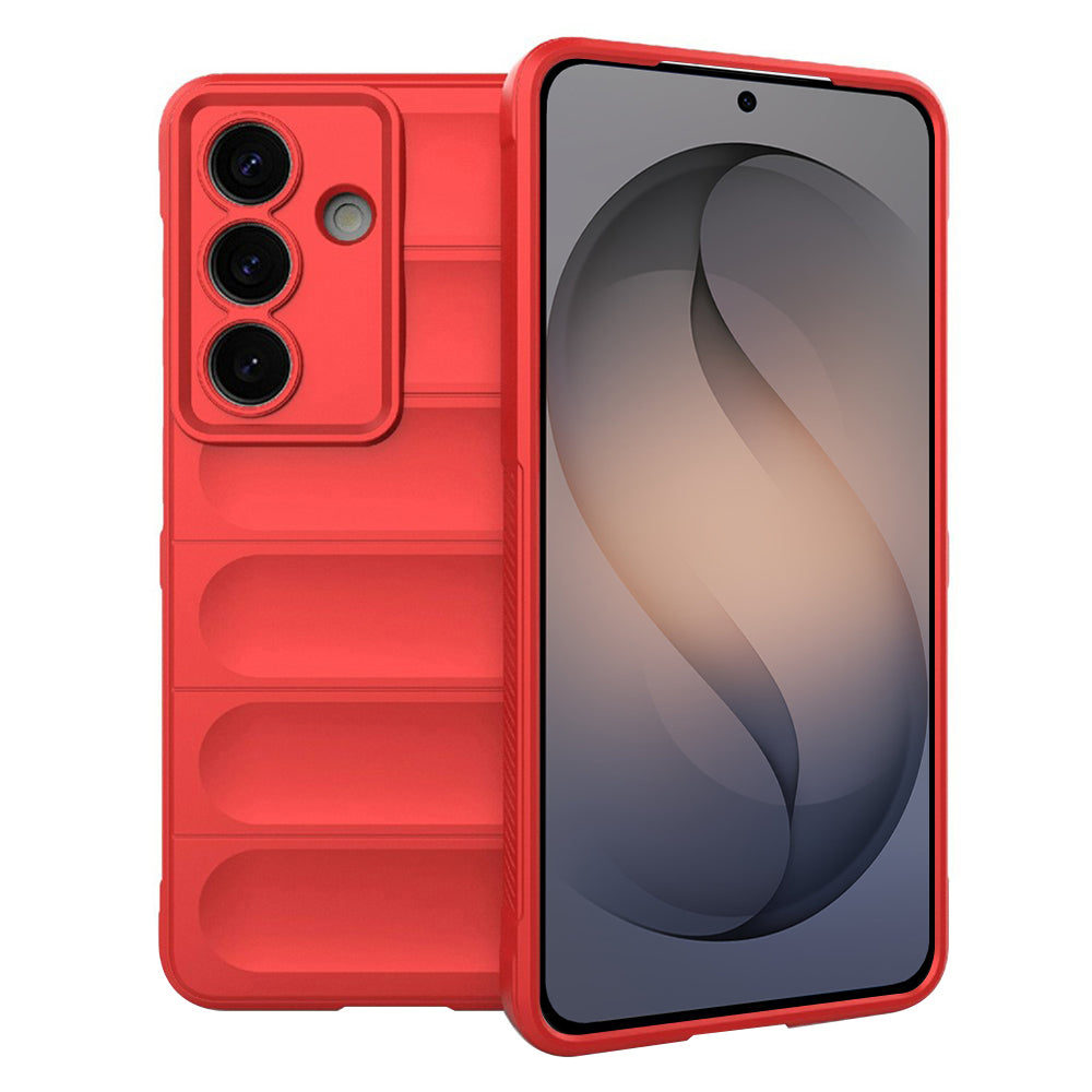 Étui pour Samsung Galaxy S26 S942, Techsuit, Magic Shield, Rouge