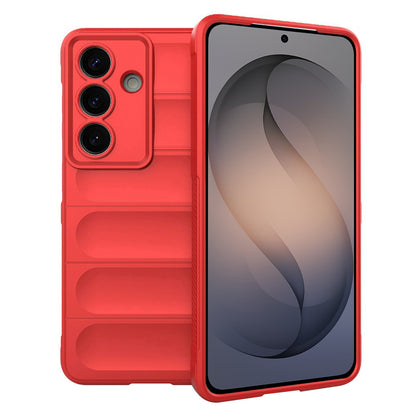 Étui pour Samsung Galaxy S26 S942, Techsuit, Magic Shield, Rouge